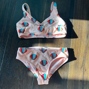 Forever 21 Girls 5/6 seashell bikini